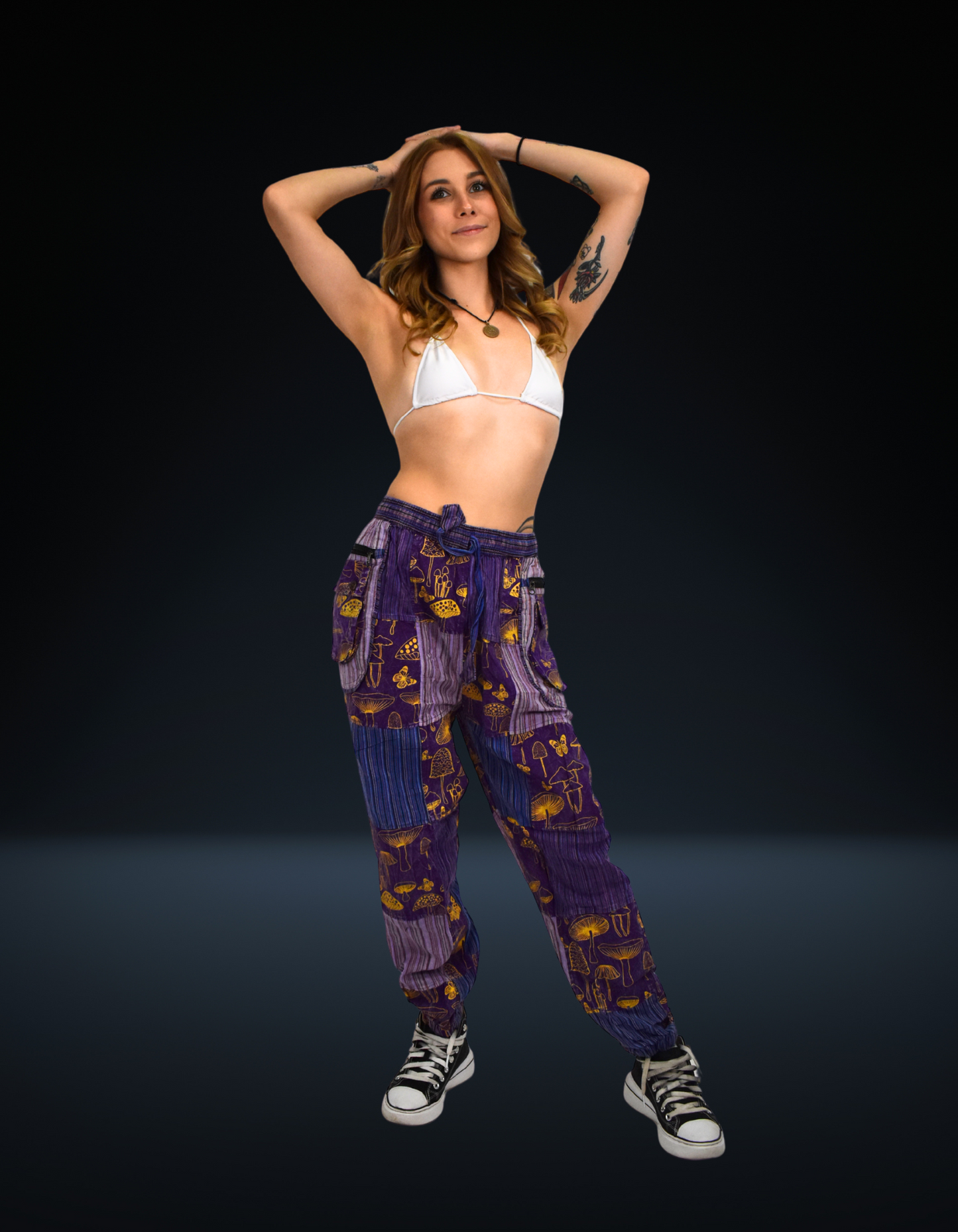 Royal Purple Flow Pants