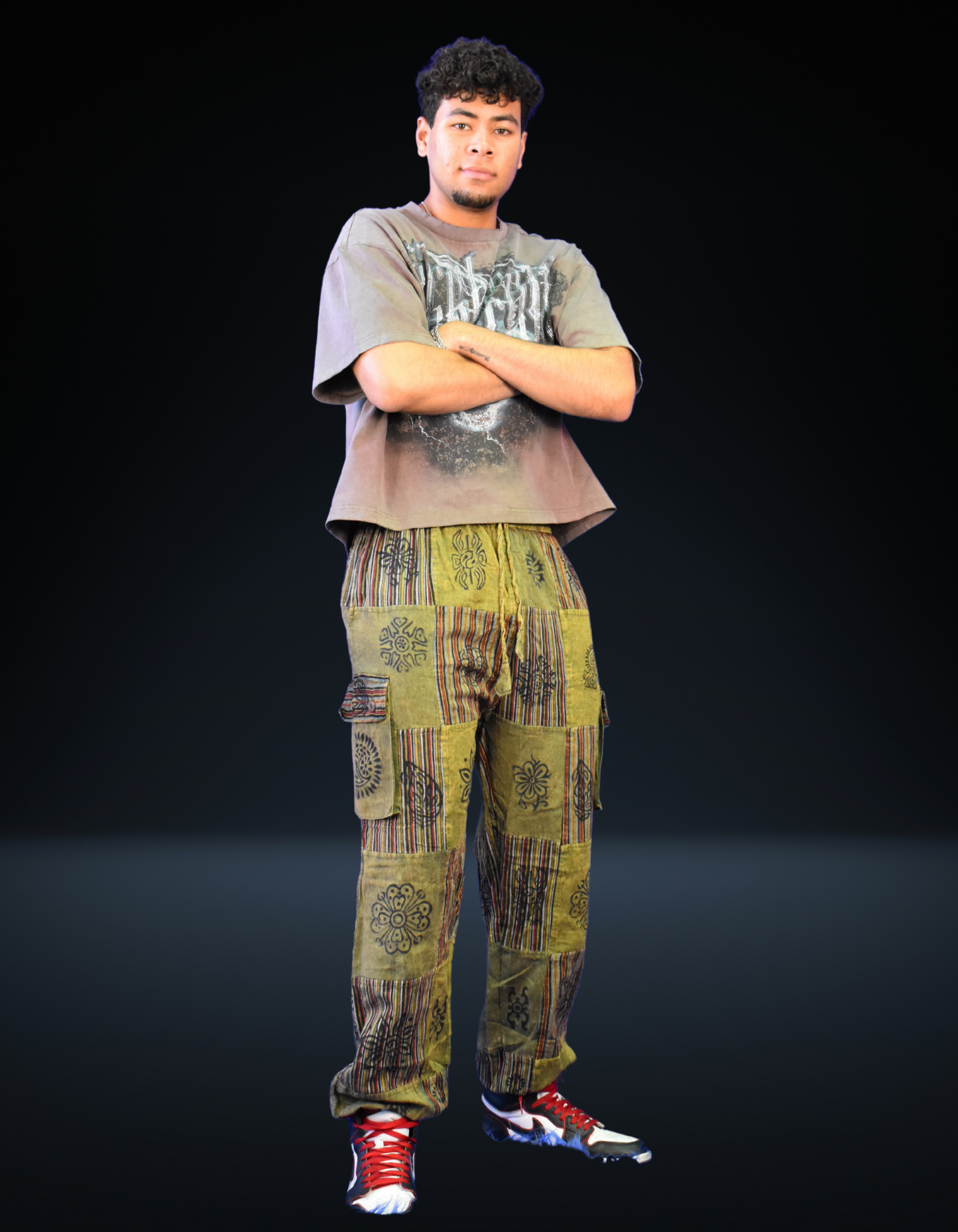Gaia Patchwork Flow Pants