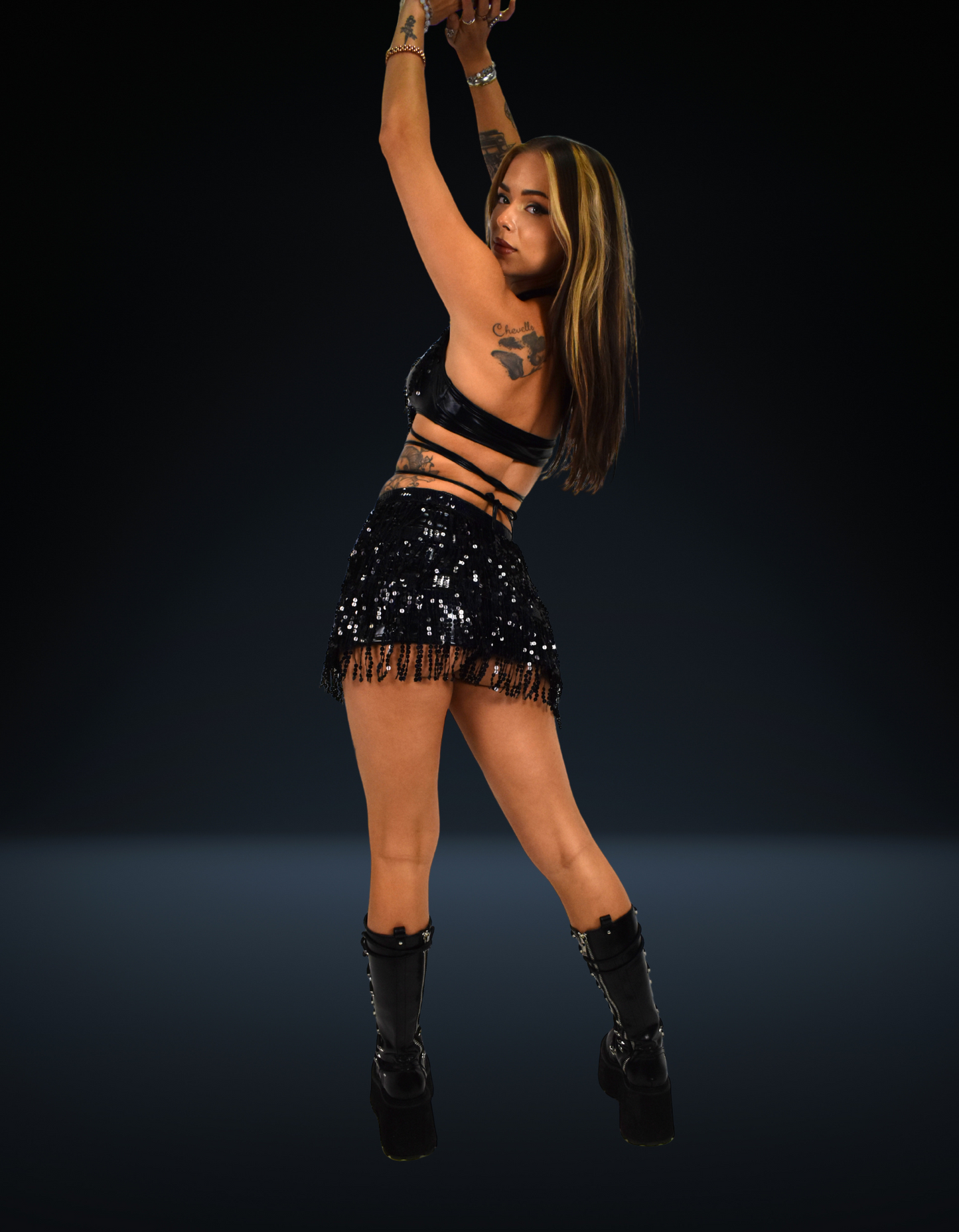 Dark Sparks Cowgirl Set