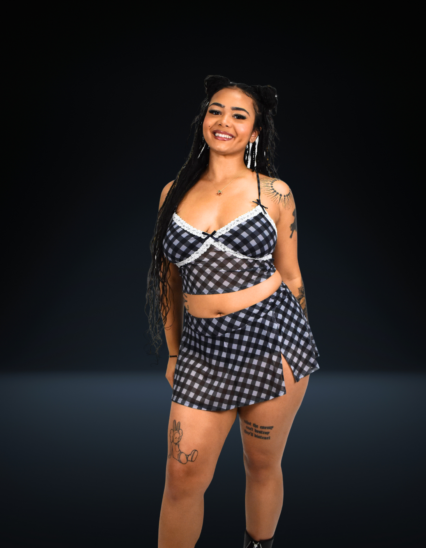 Mini Checkered Set