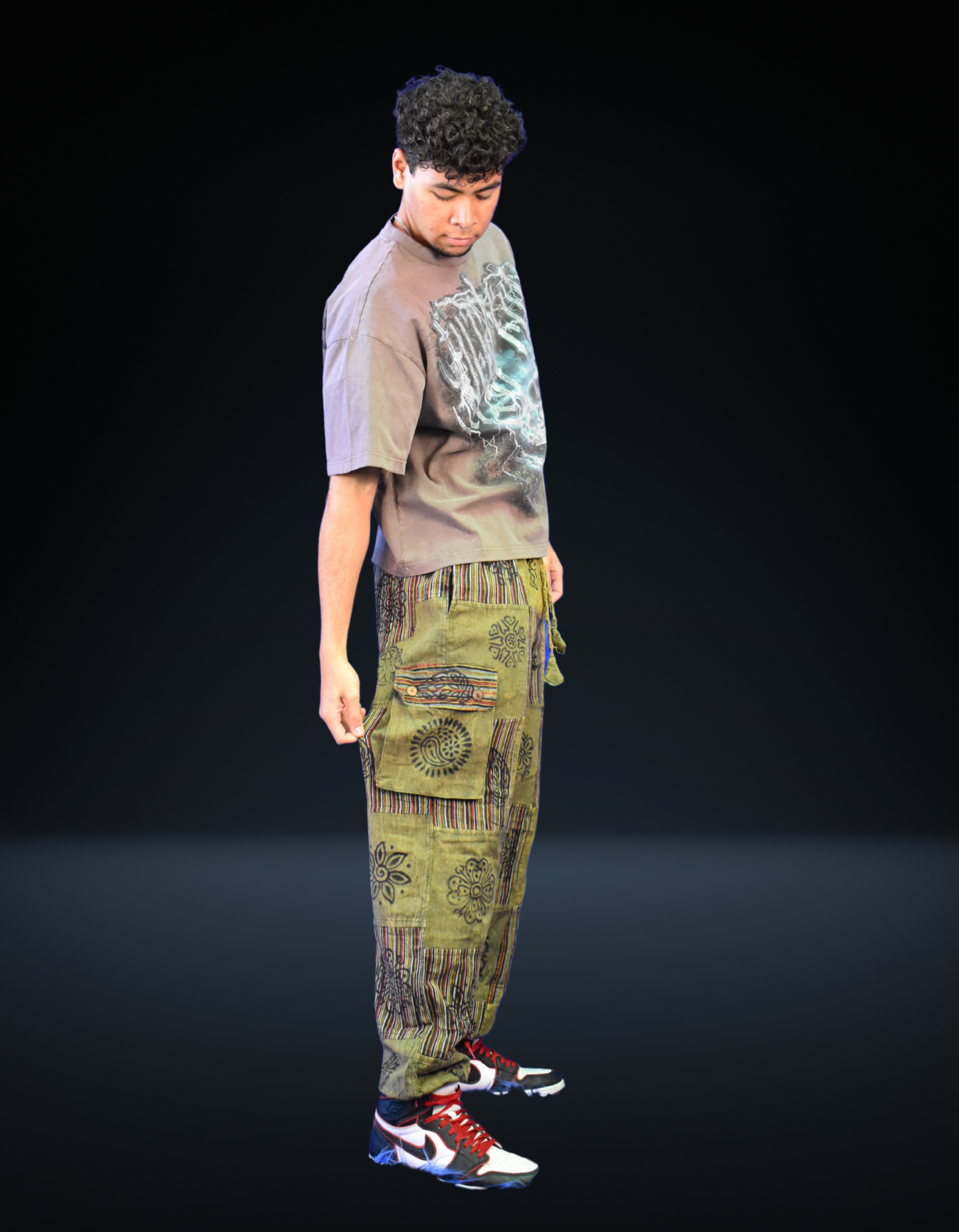 Gaia Patchwork Flow Pants