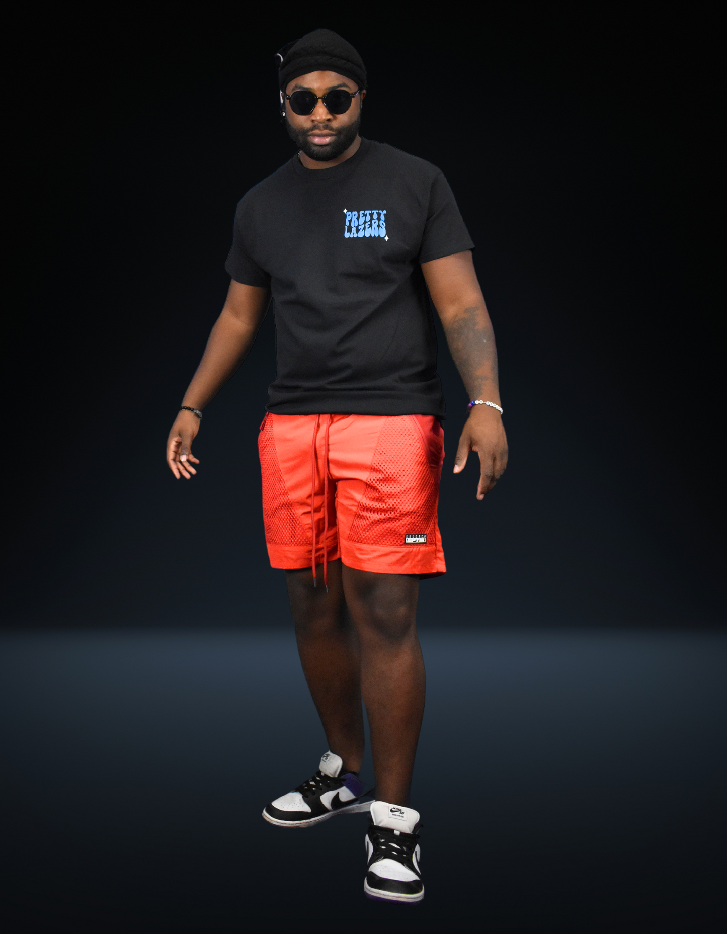 Anti Theft Red Shorts