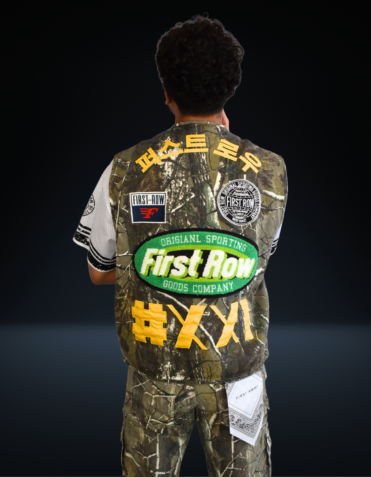 Street Camo Patch Vest