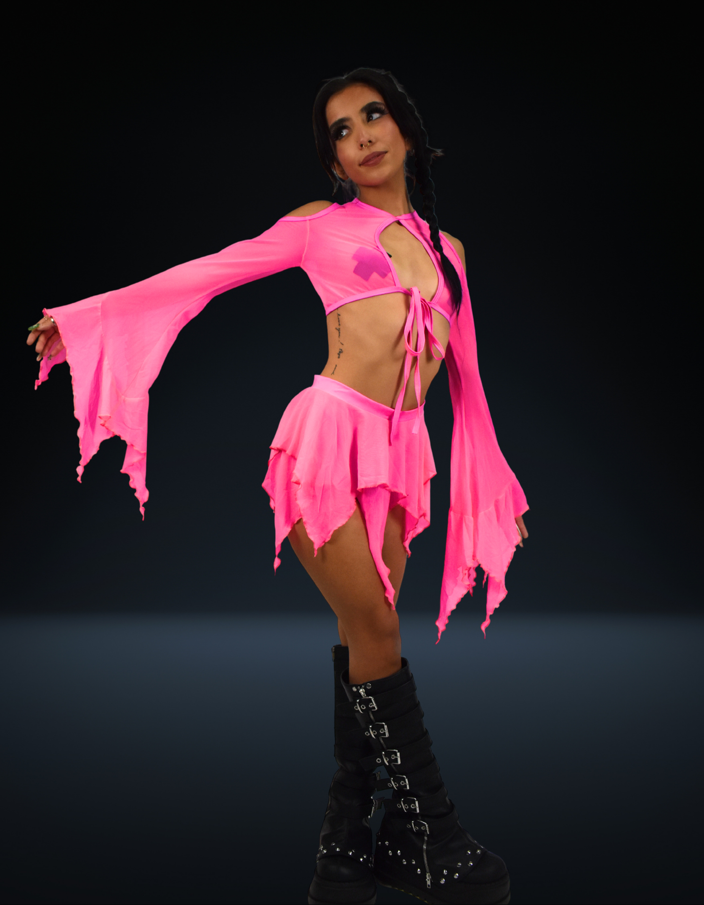 Pink Flow Skirt