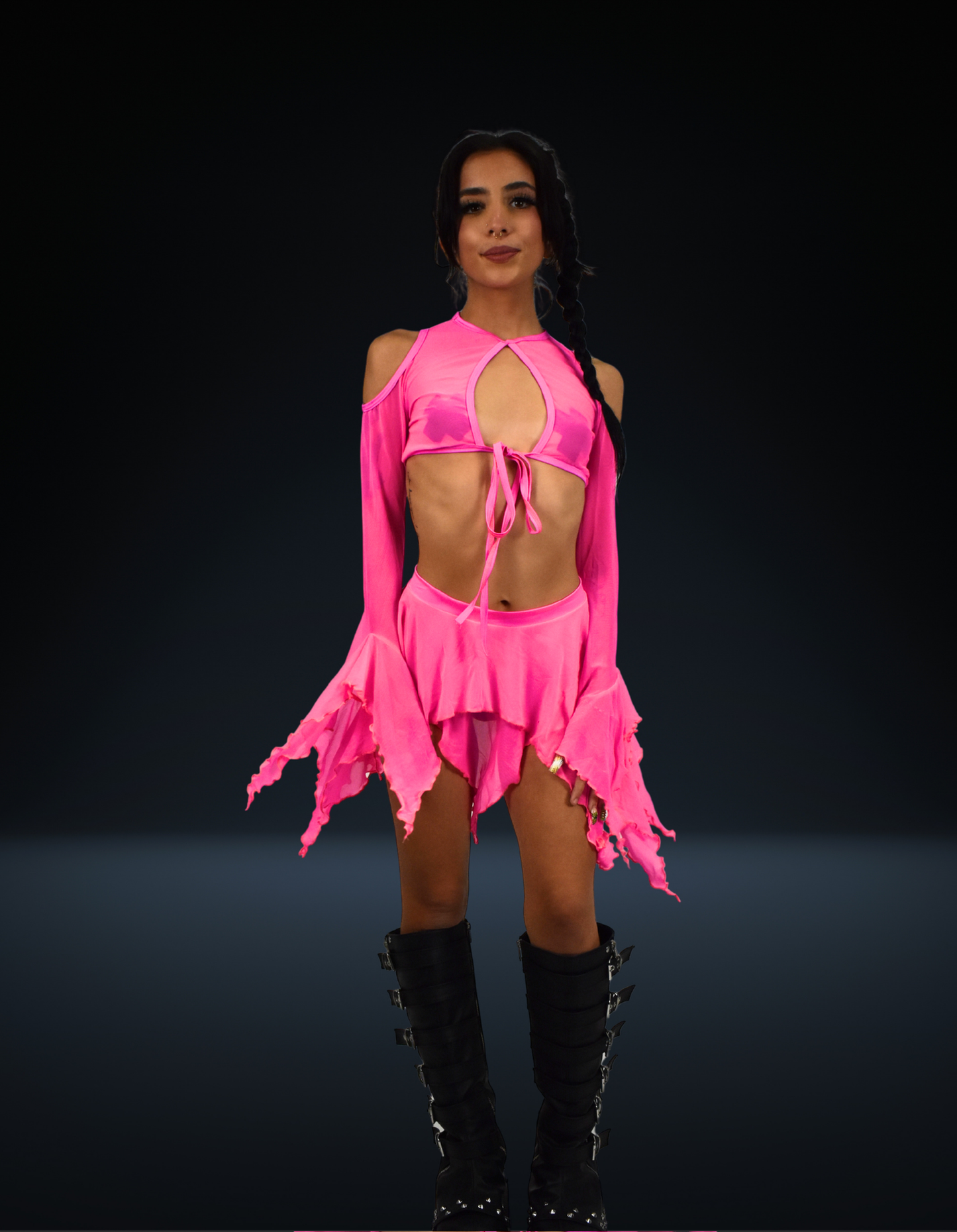 Pink Flow Skirt