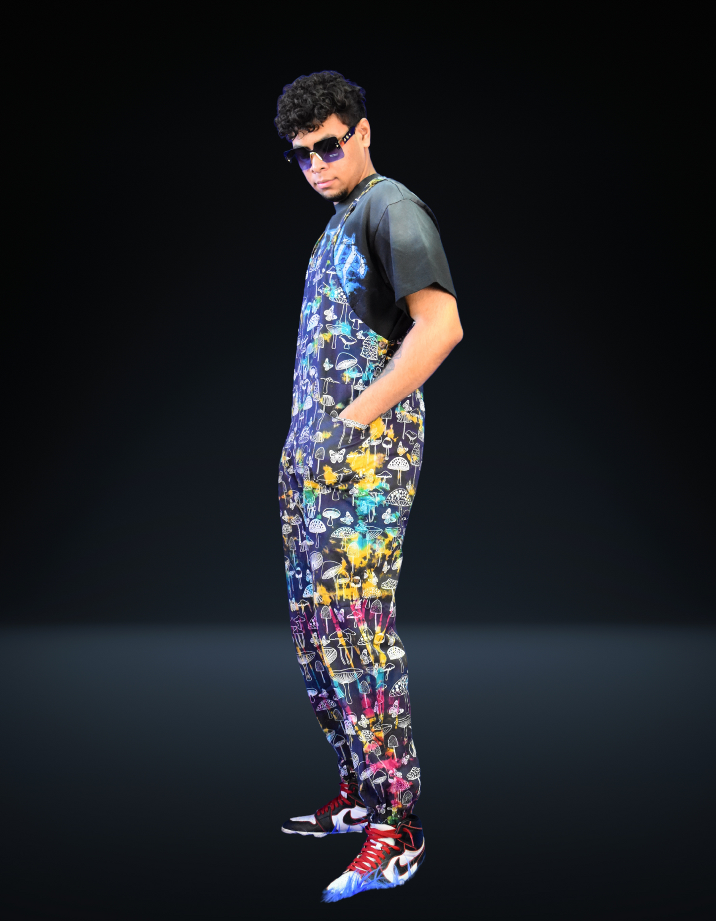 Funky Spectra Overalls