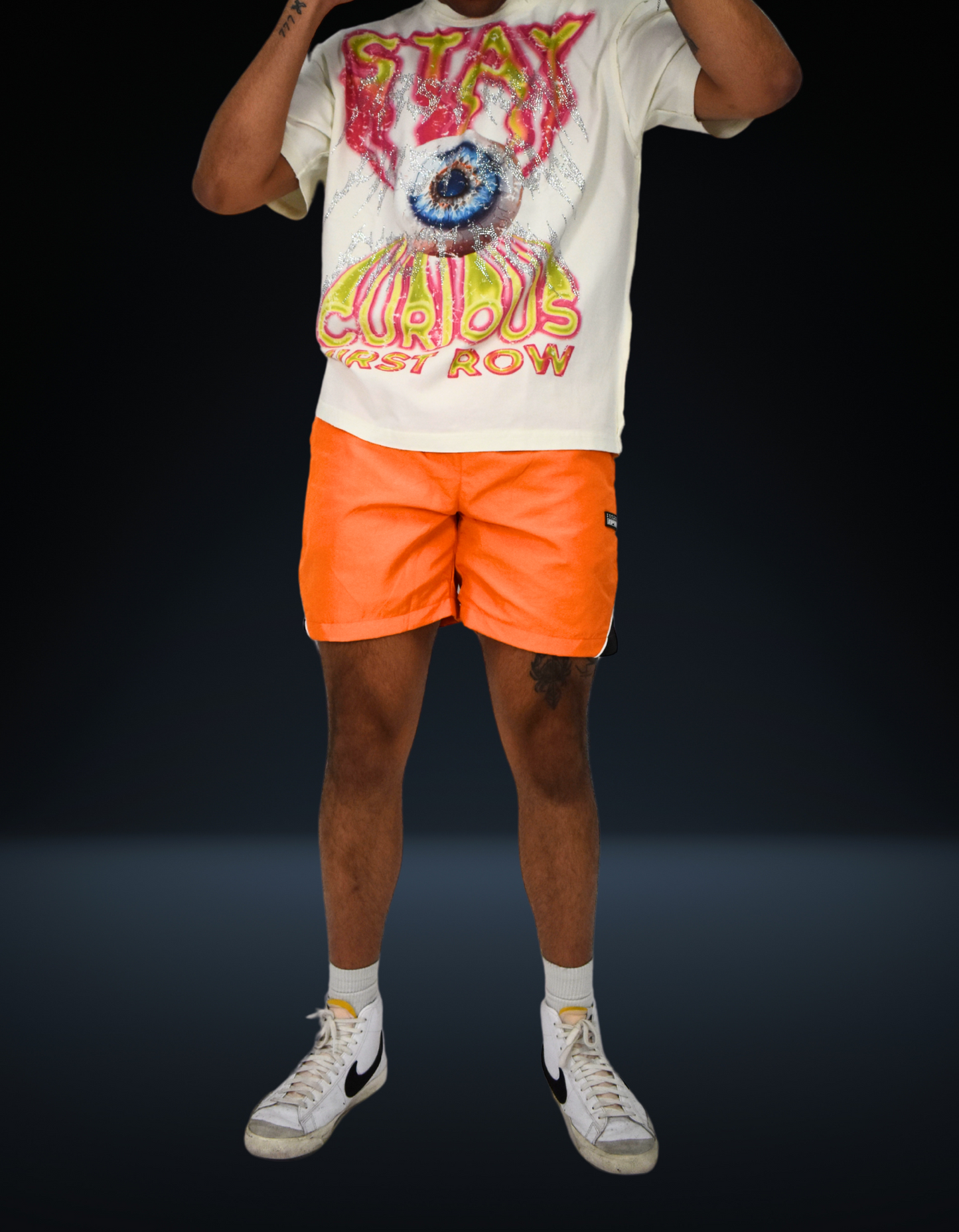 Orange Popsicle Shorts