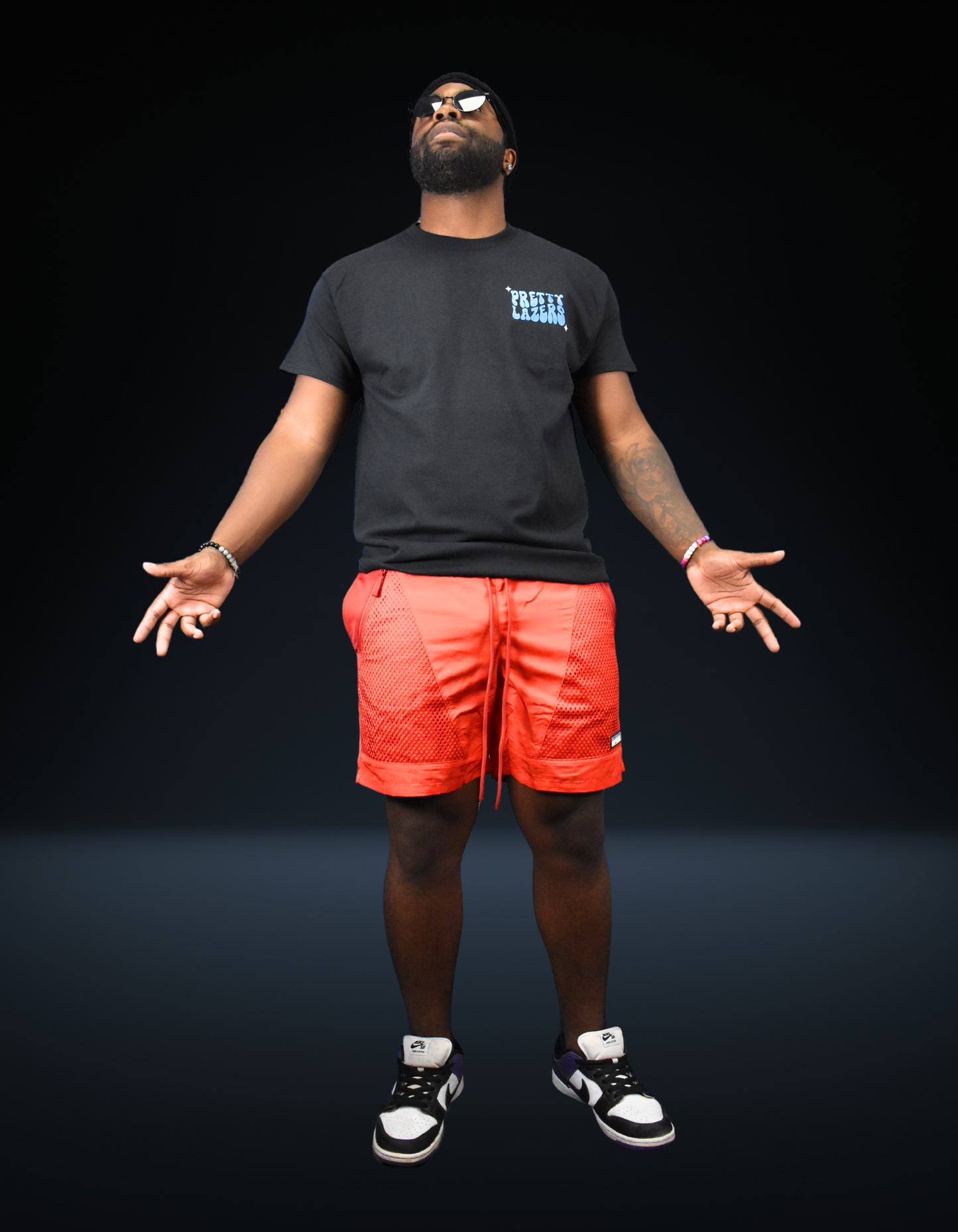 Anti Theft Red Shorts