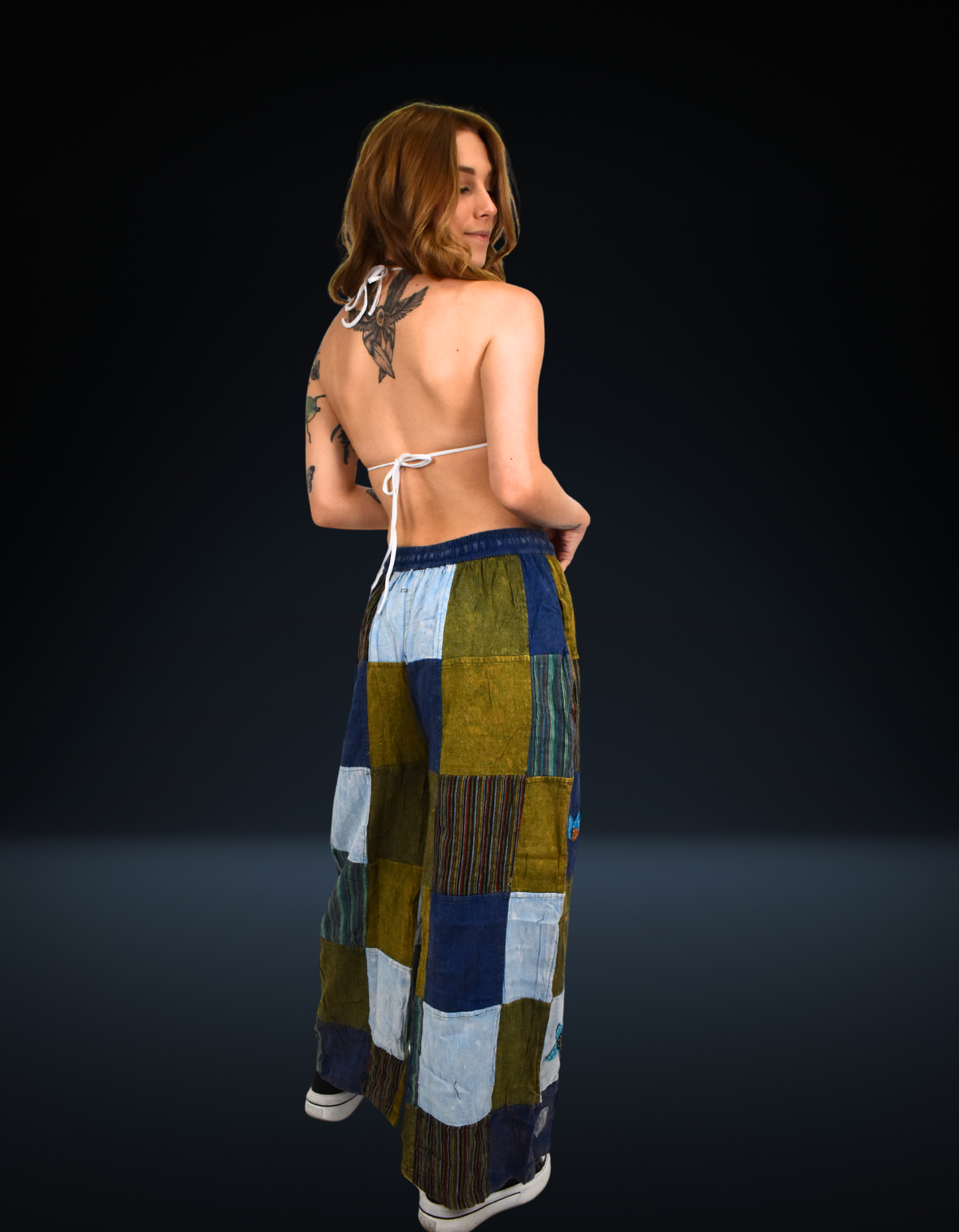 Artwork Patchwork Flow Pants