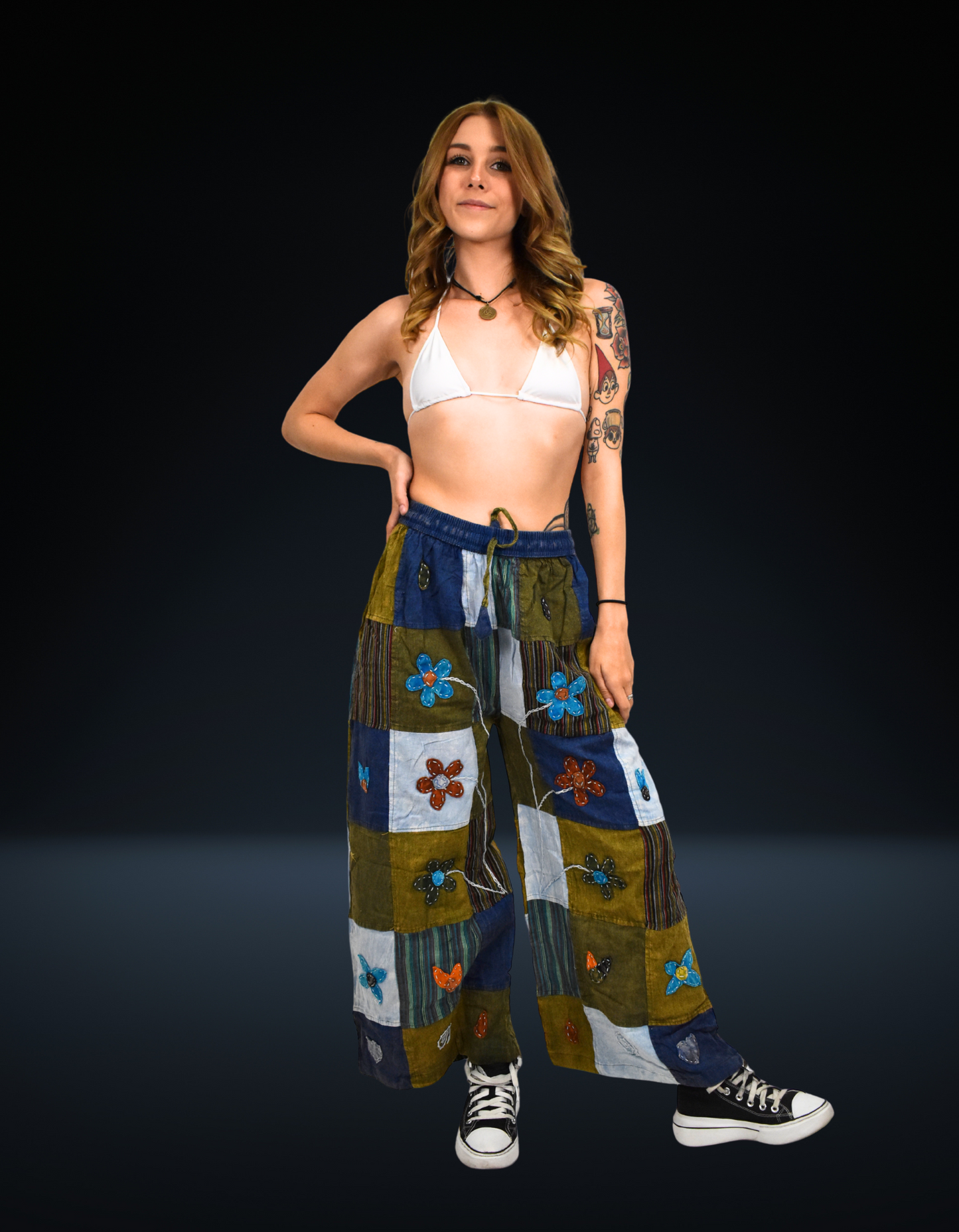 Artwork Patchwork Flow Pants