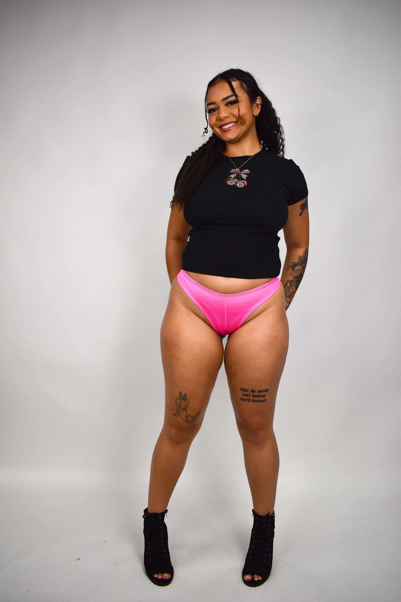 Pucker Hot Pink Rave Bottoms