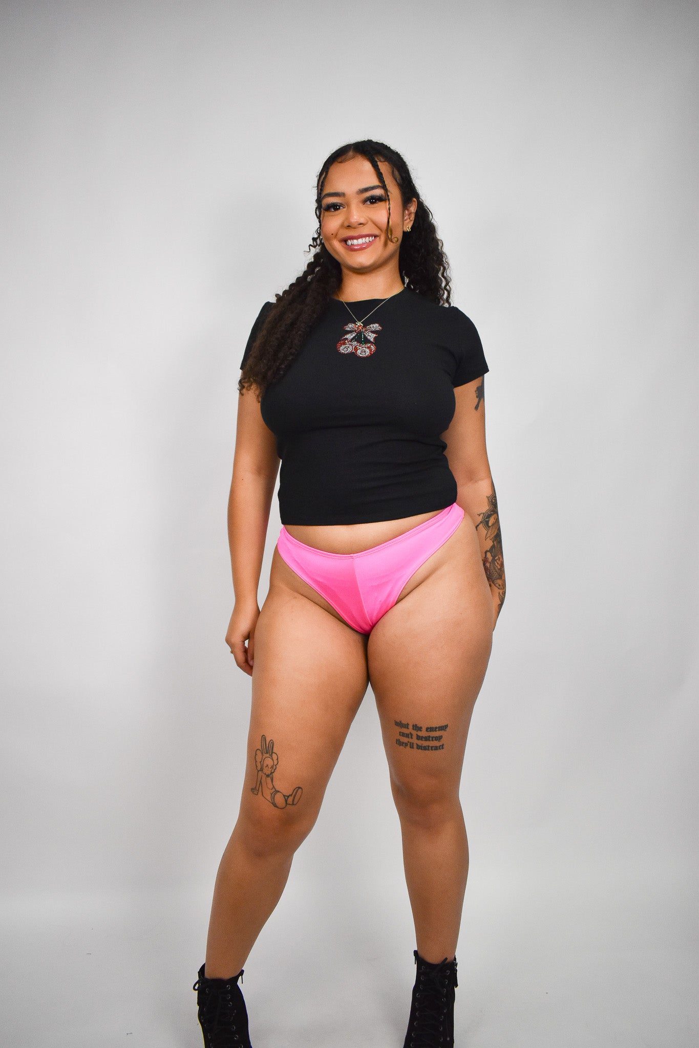 Pucker Hot Pink Rave Bottoms