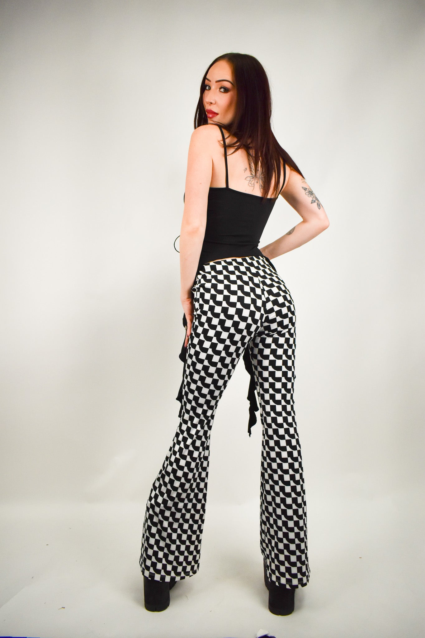 Geo Flare Pants