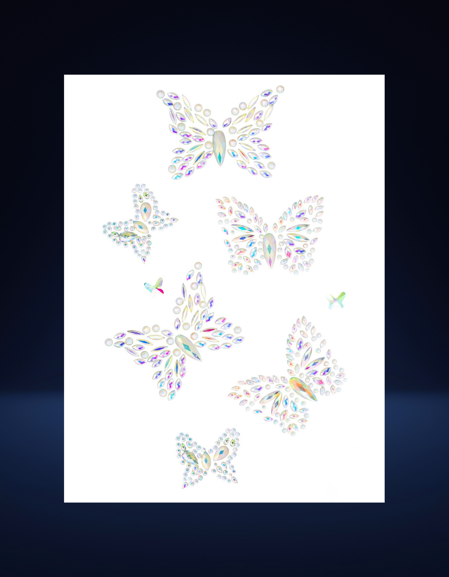 Aurelia Adhesive Glow in the dark Body Stickers