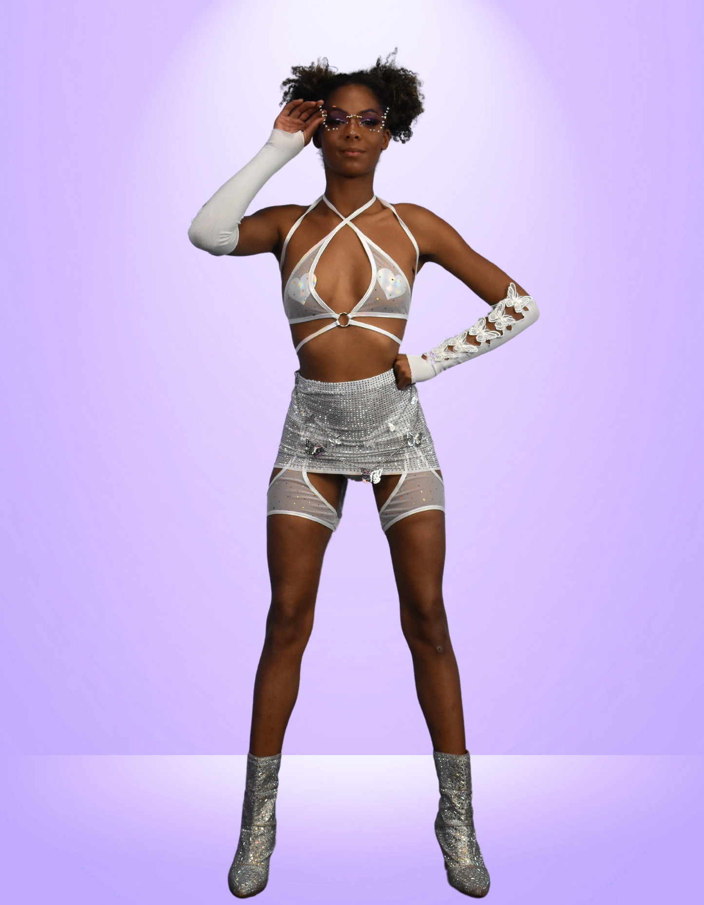 Stargirl Mini Mesh Skirt