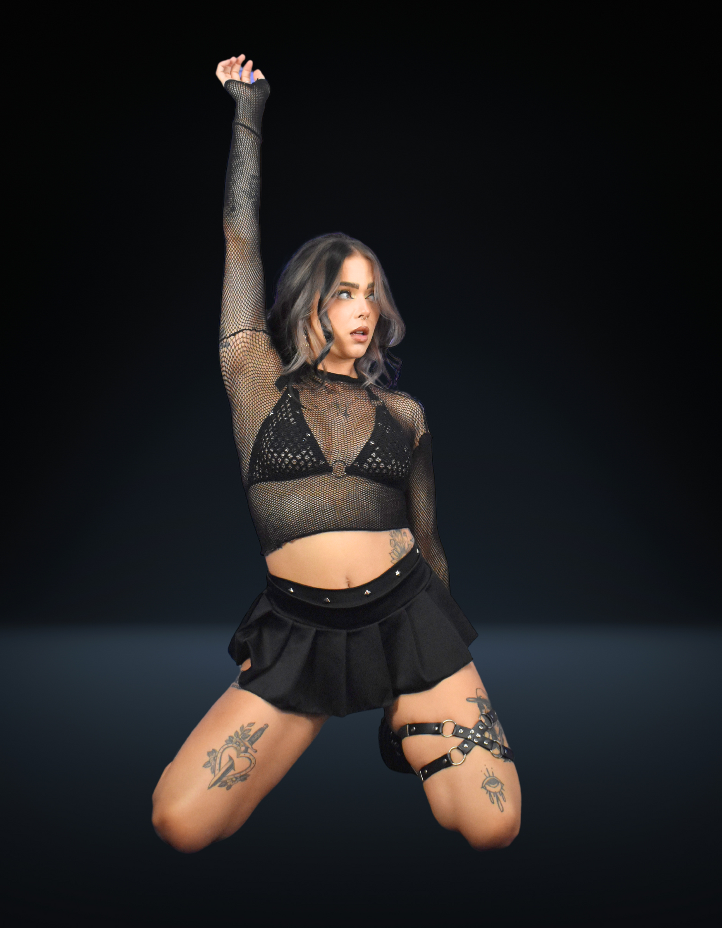 Dark Dreams Fishnet Top