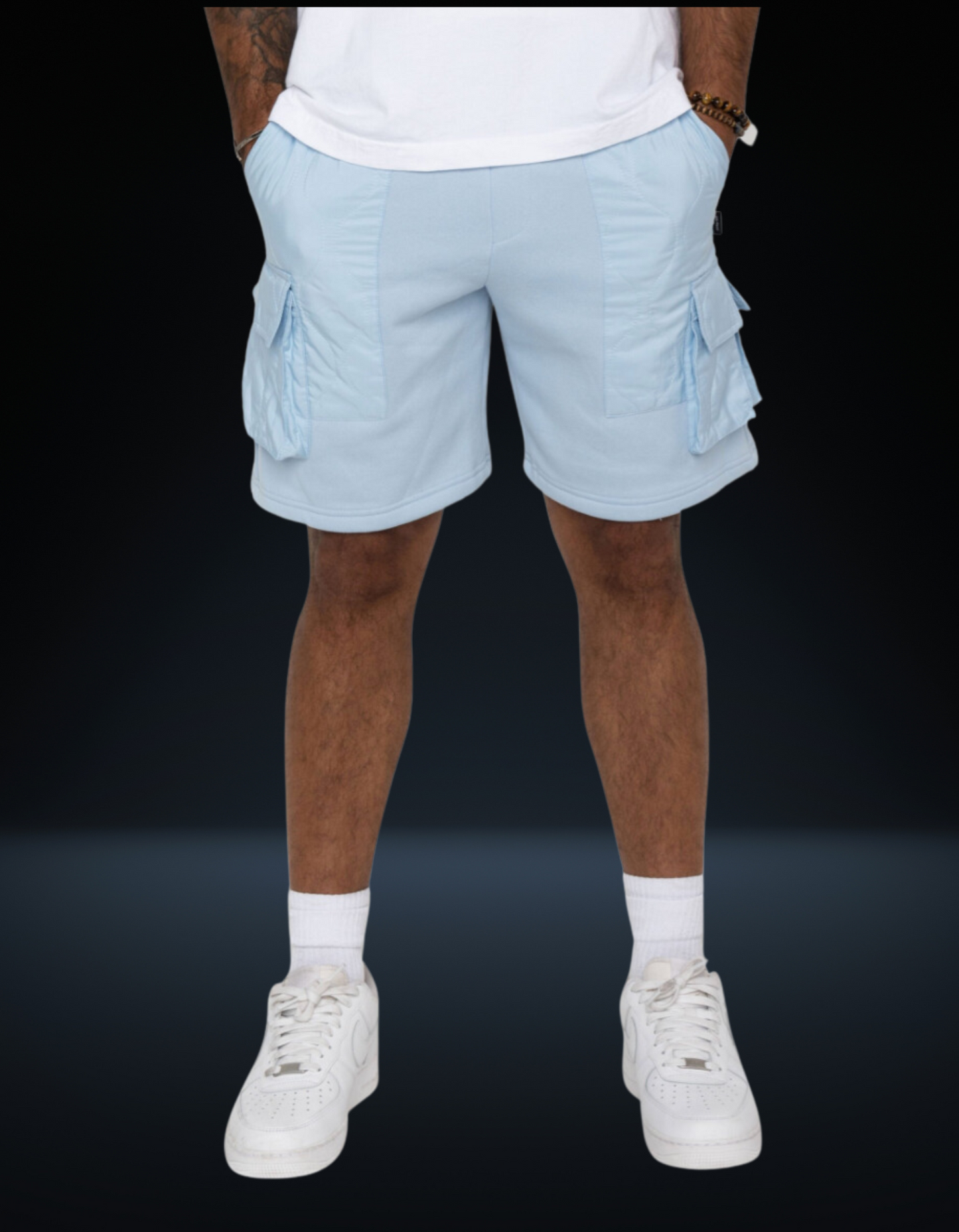 Hybrid Shorts Baby Blue