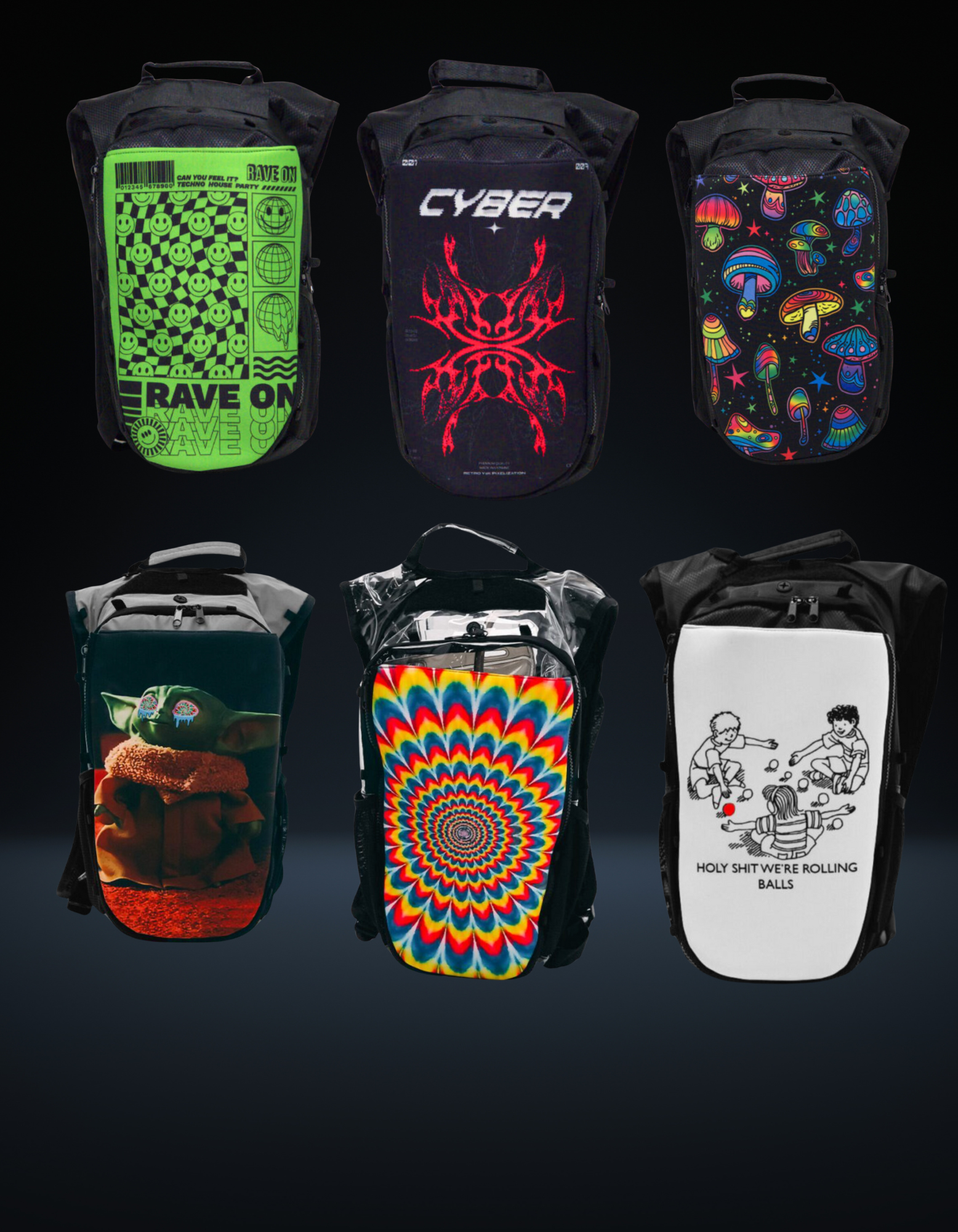 Hydration Packs & Accessories – Rave Camp