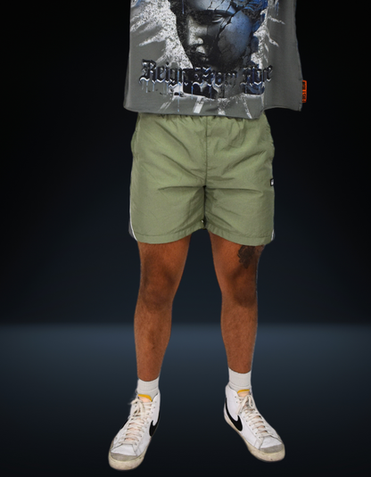Olive Derby Shorts