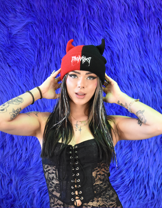 Split Devil Horn Beanie