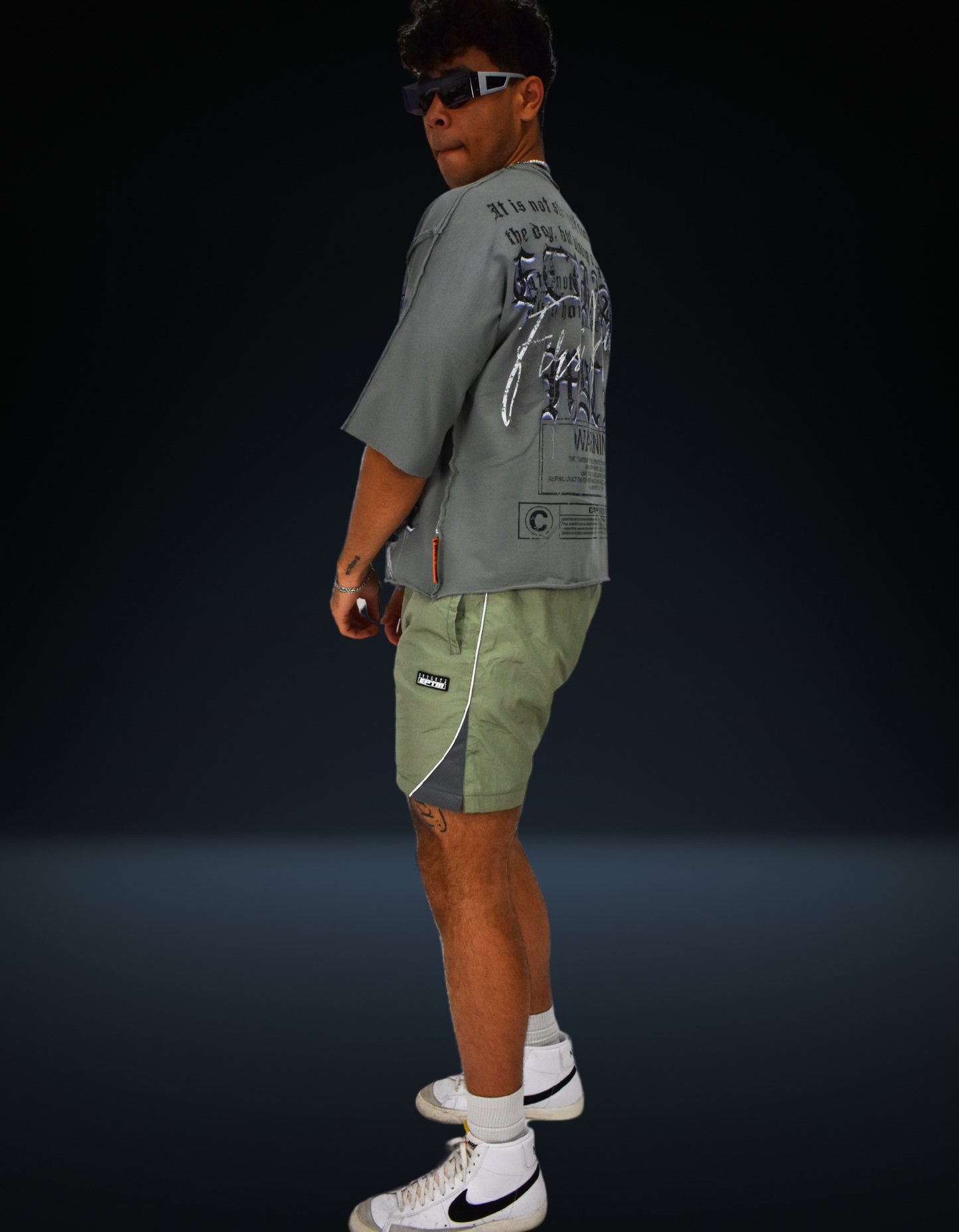 Olive Derby Shorts