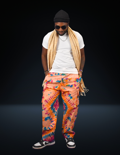 Astro Tie Dye Flow Pants