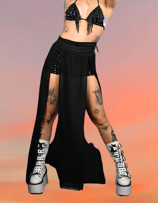 Slither Two Slit Skirt