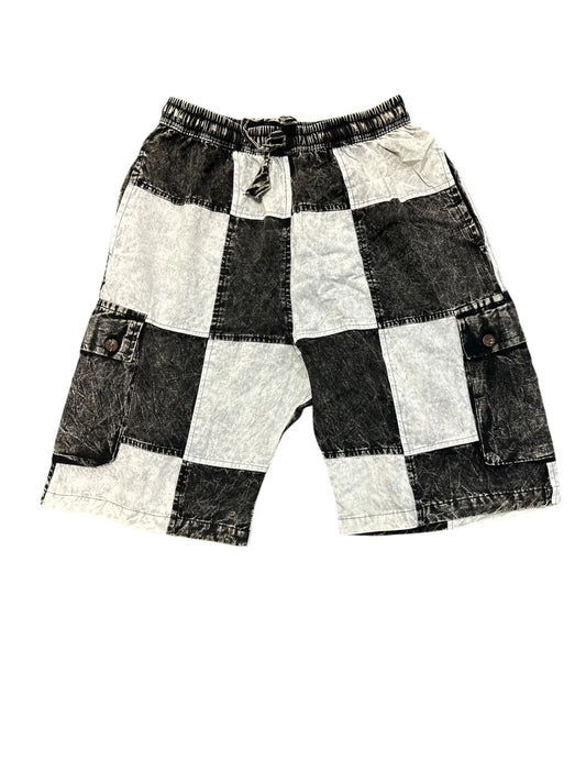 B&W Block Flow Shorts