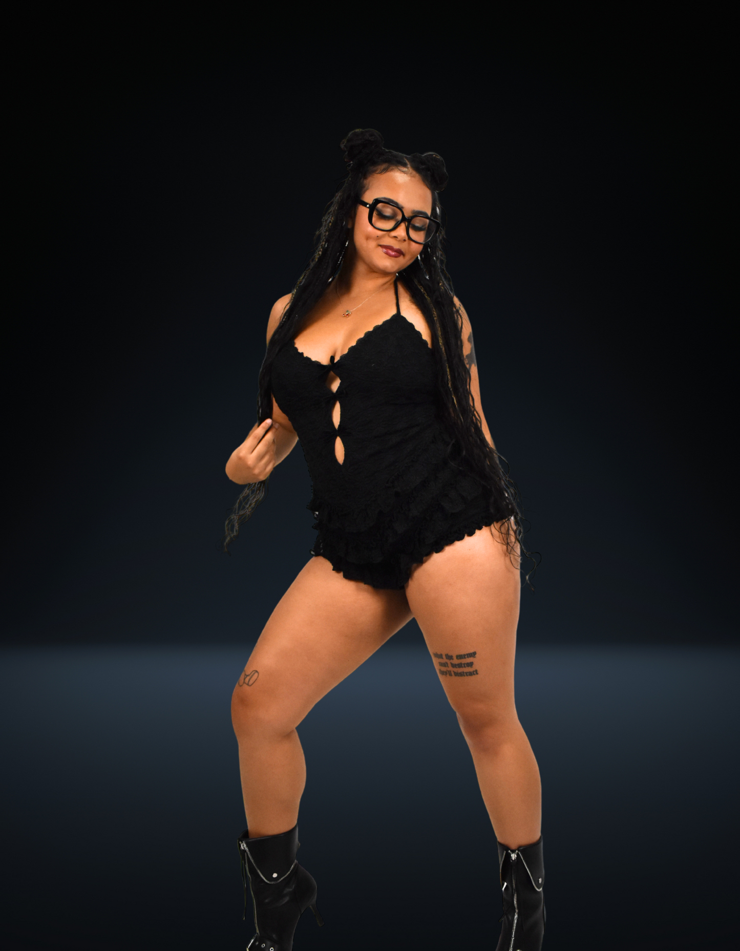 Ribbon Ruffle Romper