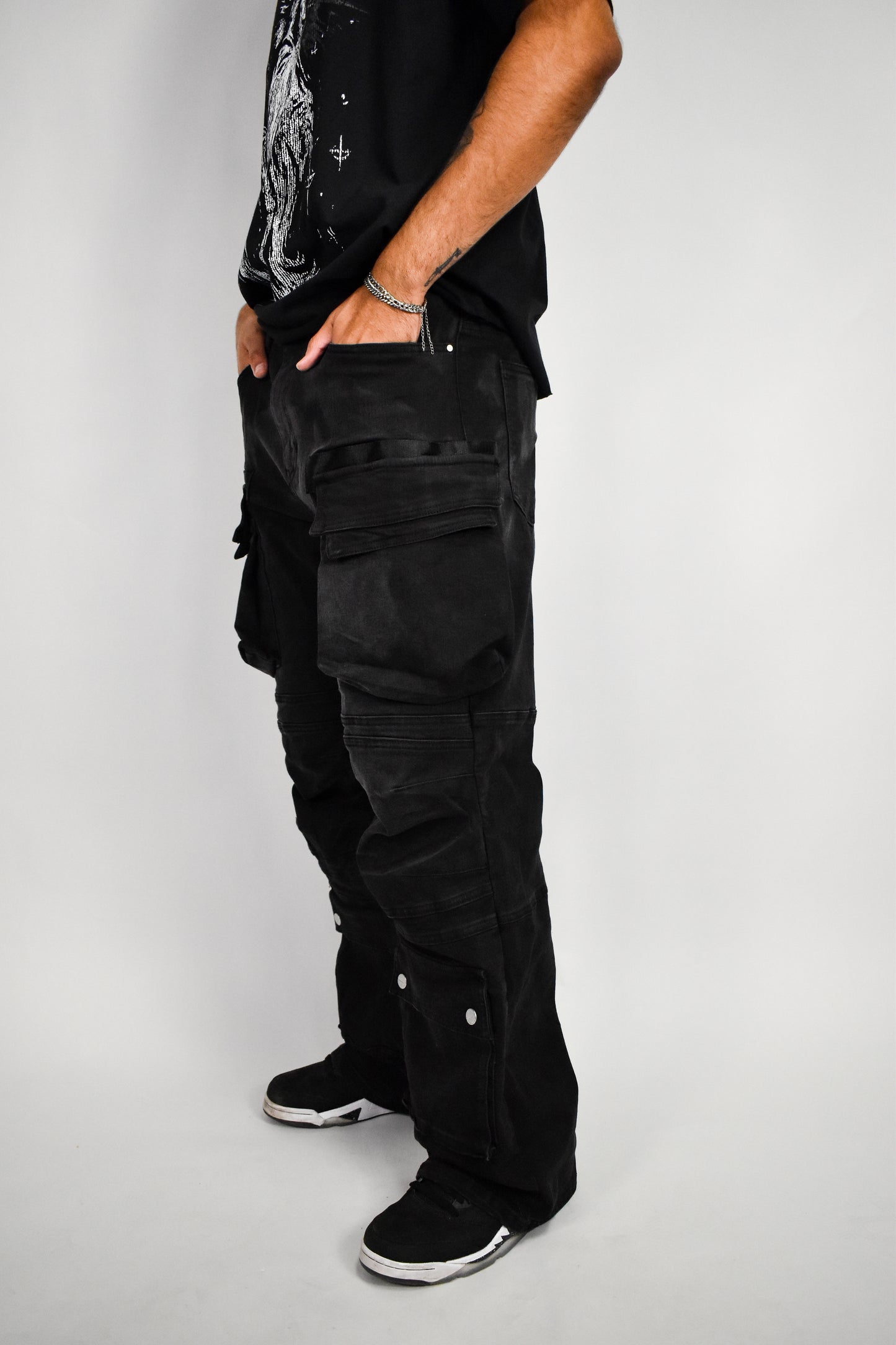 Obsidian Utility Cargo Pants