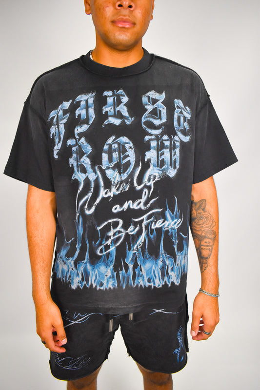 Wake Up Blue Shirt