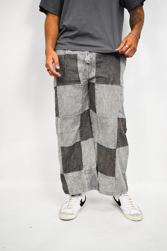 Grey Cali Palazzo Flow Pants