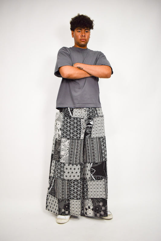 Celestial Geo Handmade Flow Pants