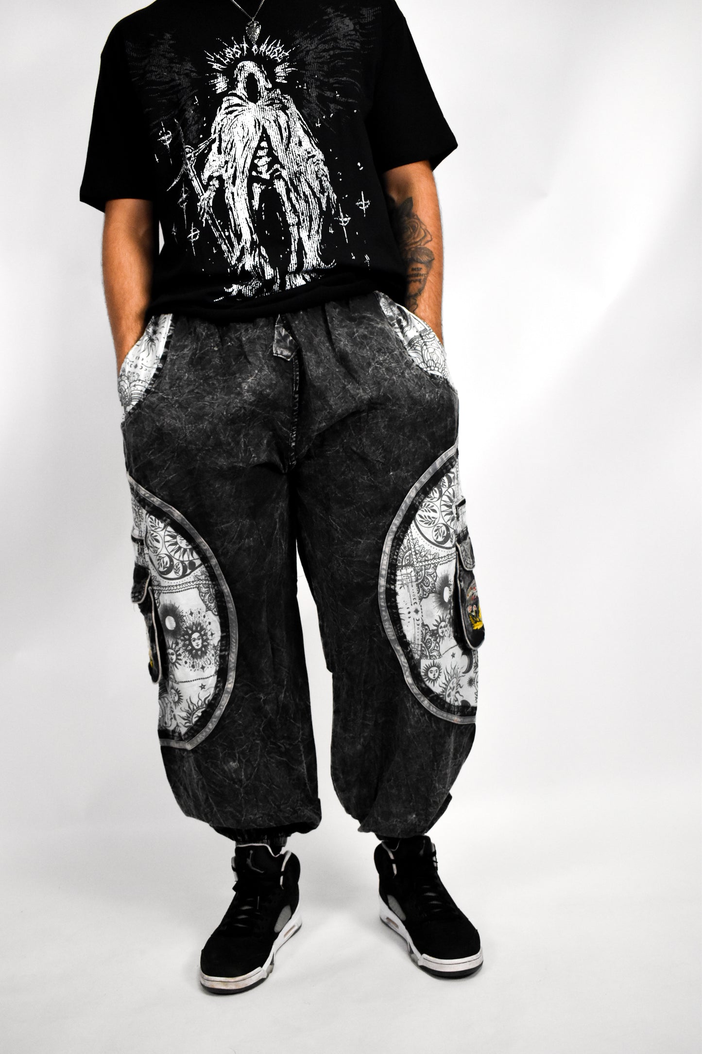 Ecstasy  of Gray Flow Pants