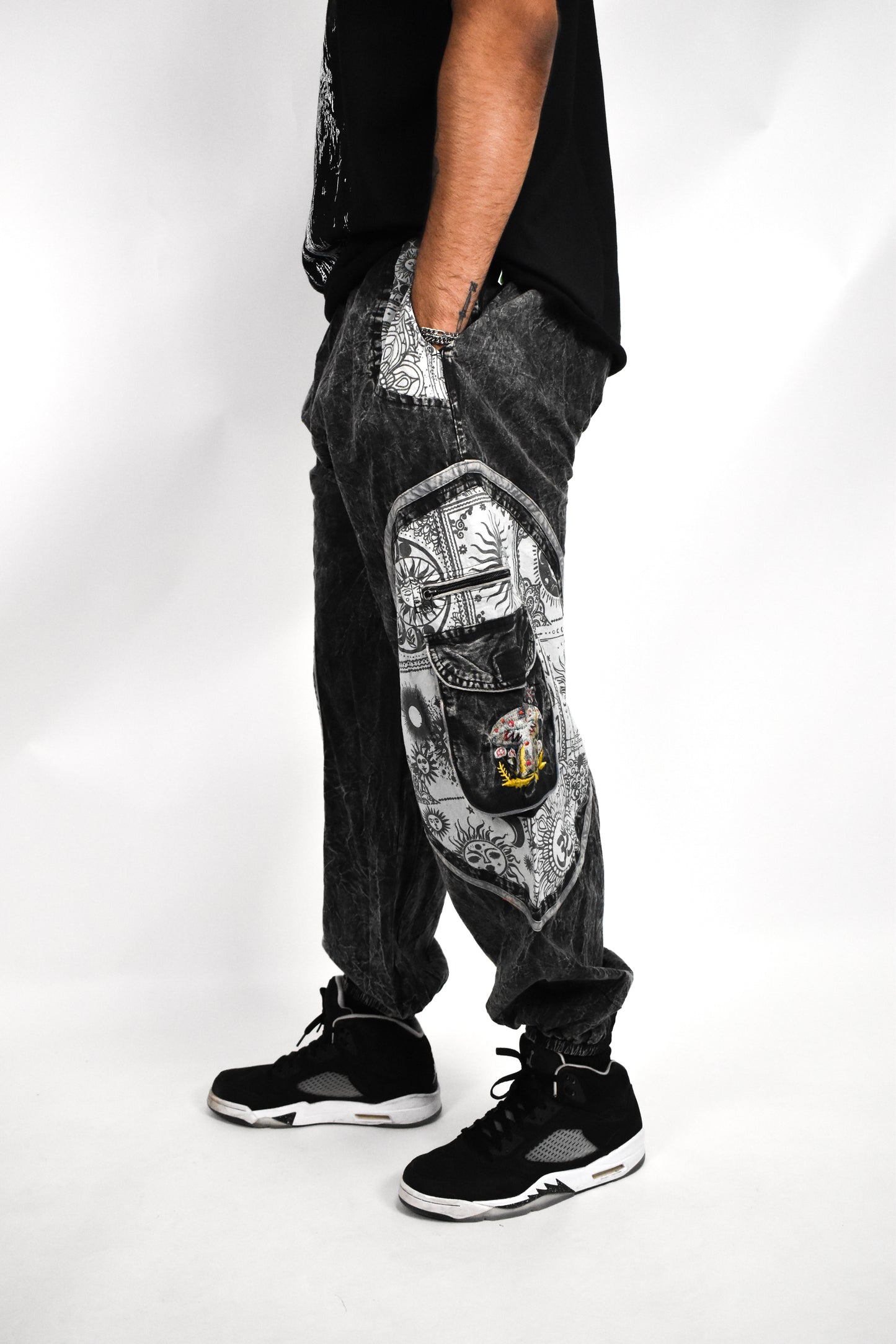 Ecstasy  of Gray Flow Pants