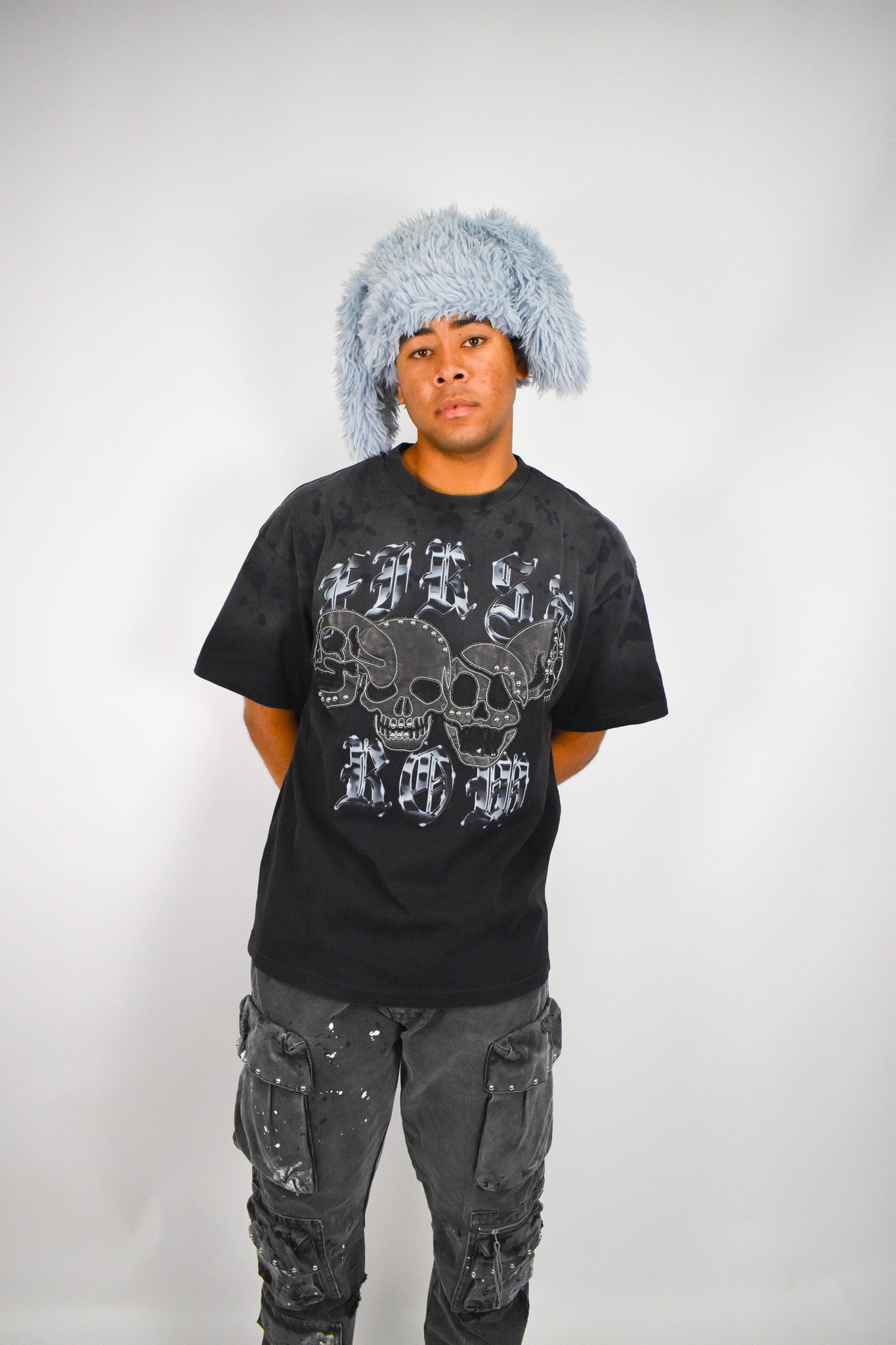Fierce Face Applique Shirt