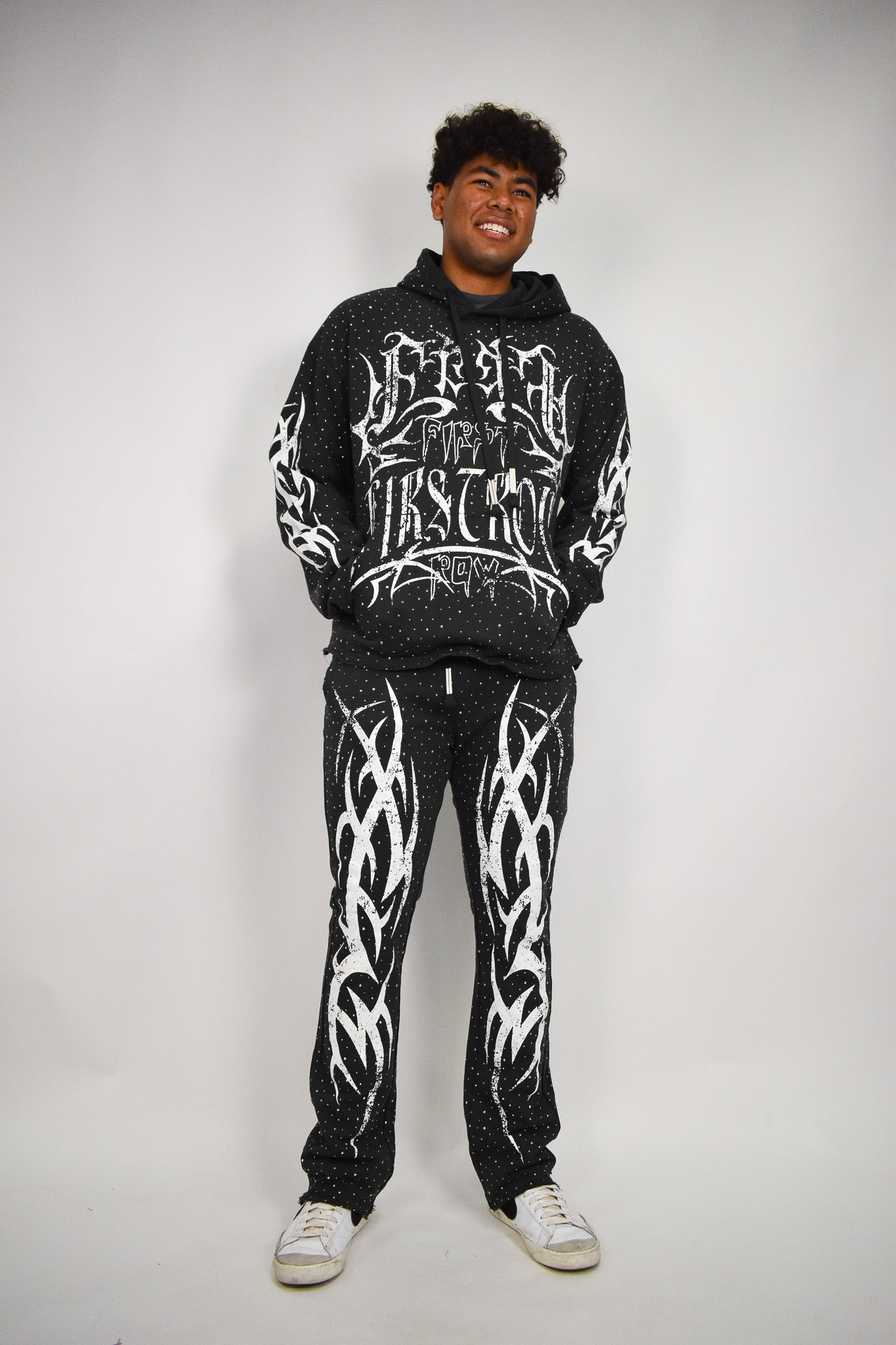 Y2K Stud Jogger Pants