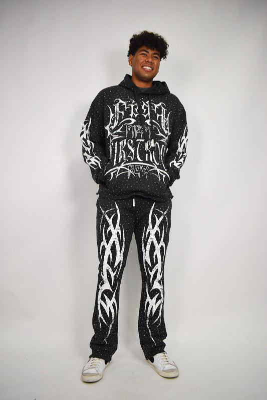 Y2K Stud Hoodie