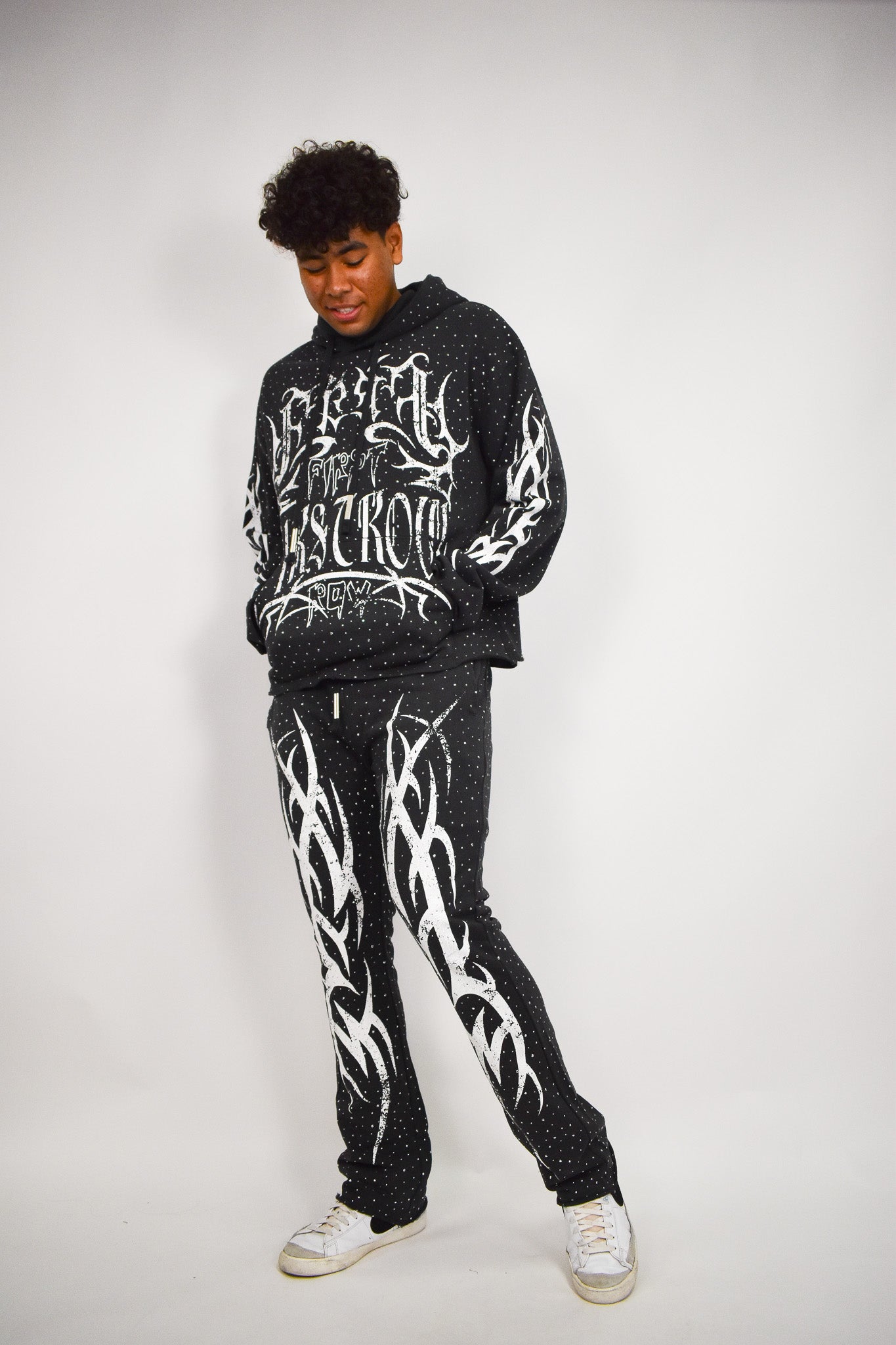 Y2K Stud Jogger Pants