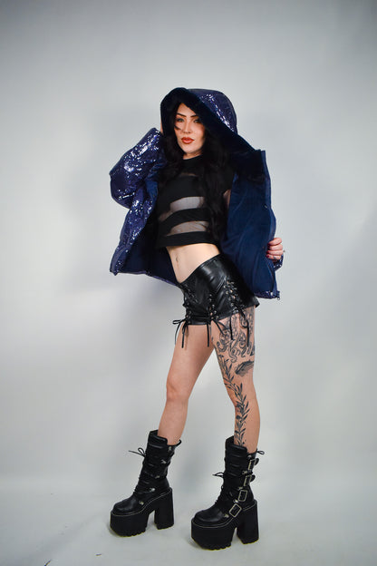 Diva Sparkle Puffer Jacket