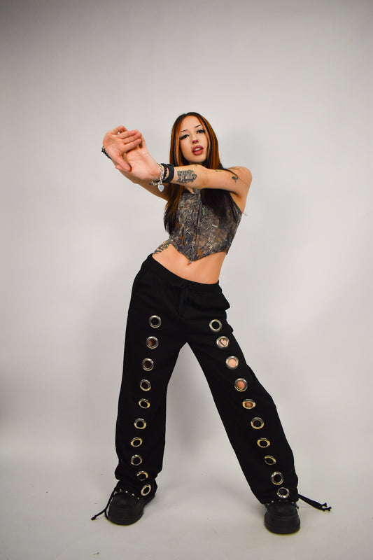 French Grommet Sweatpants