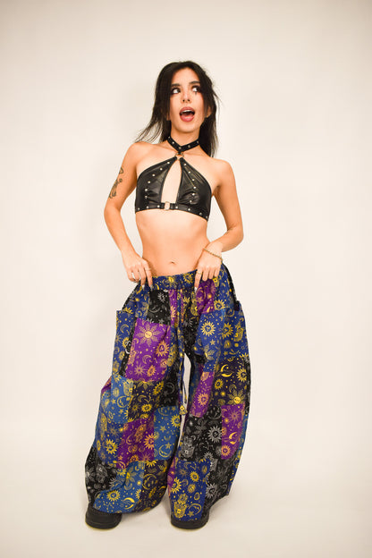 Celestial  Multi Handmade Flow Pants