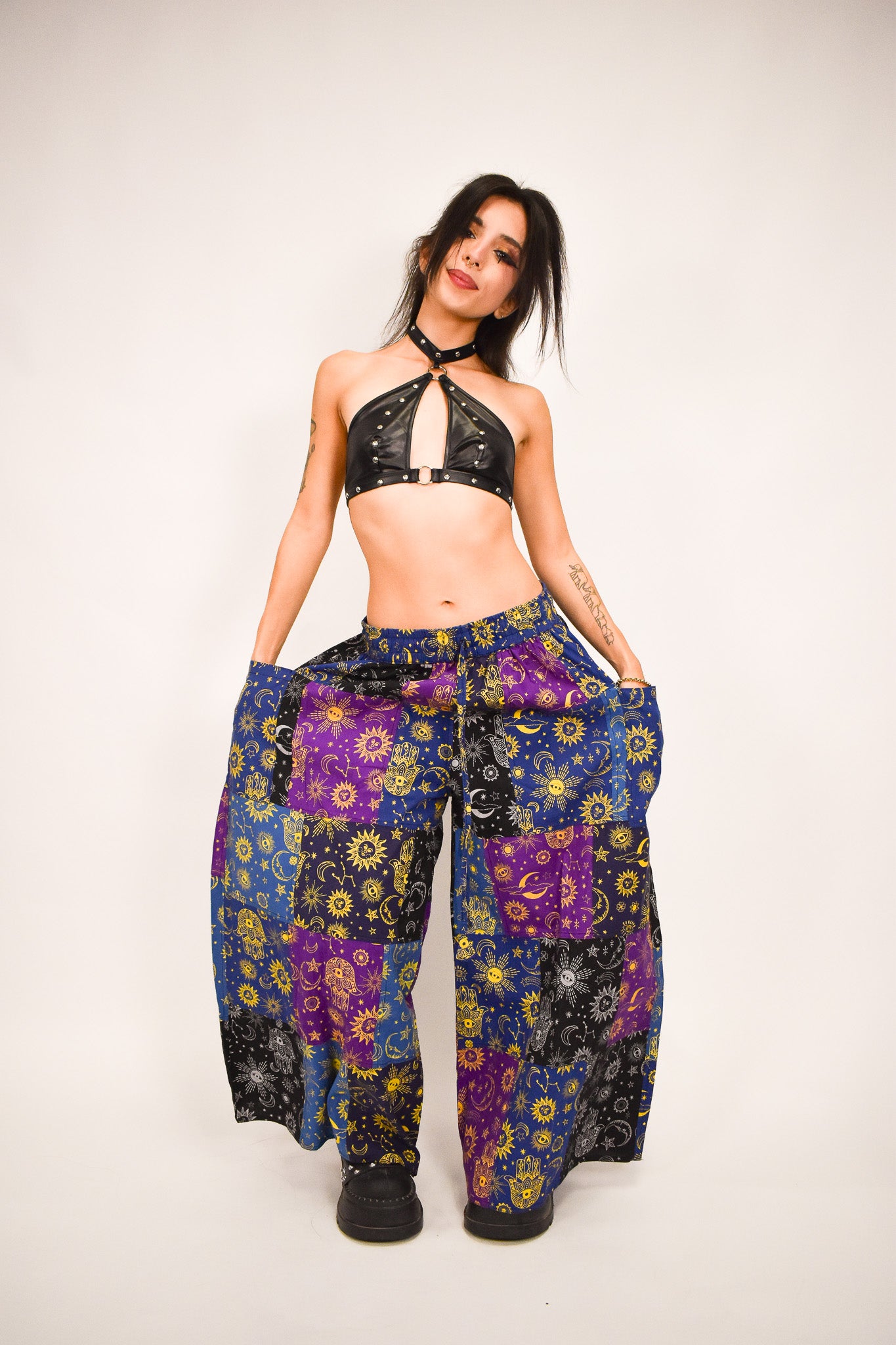 Celestial  Multi Handmade Flow Pants