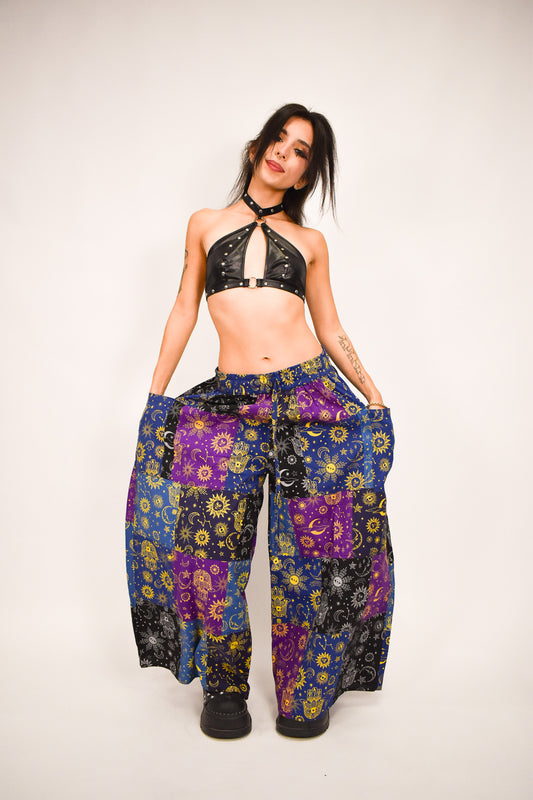 Celestial  Multi Handmade Flow Pants