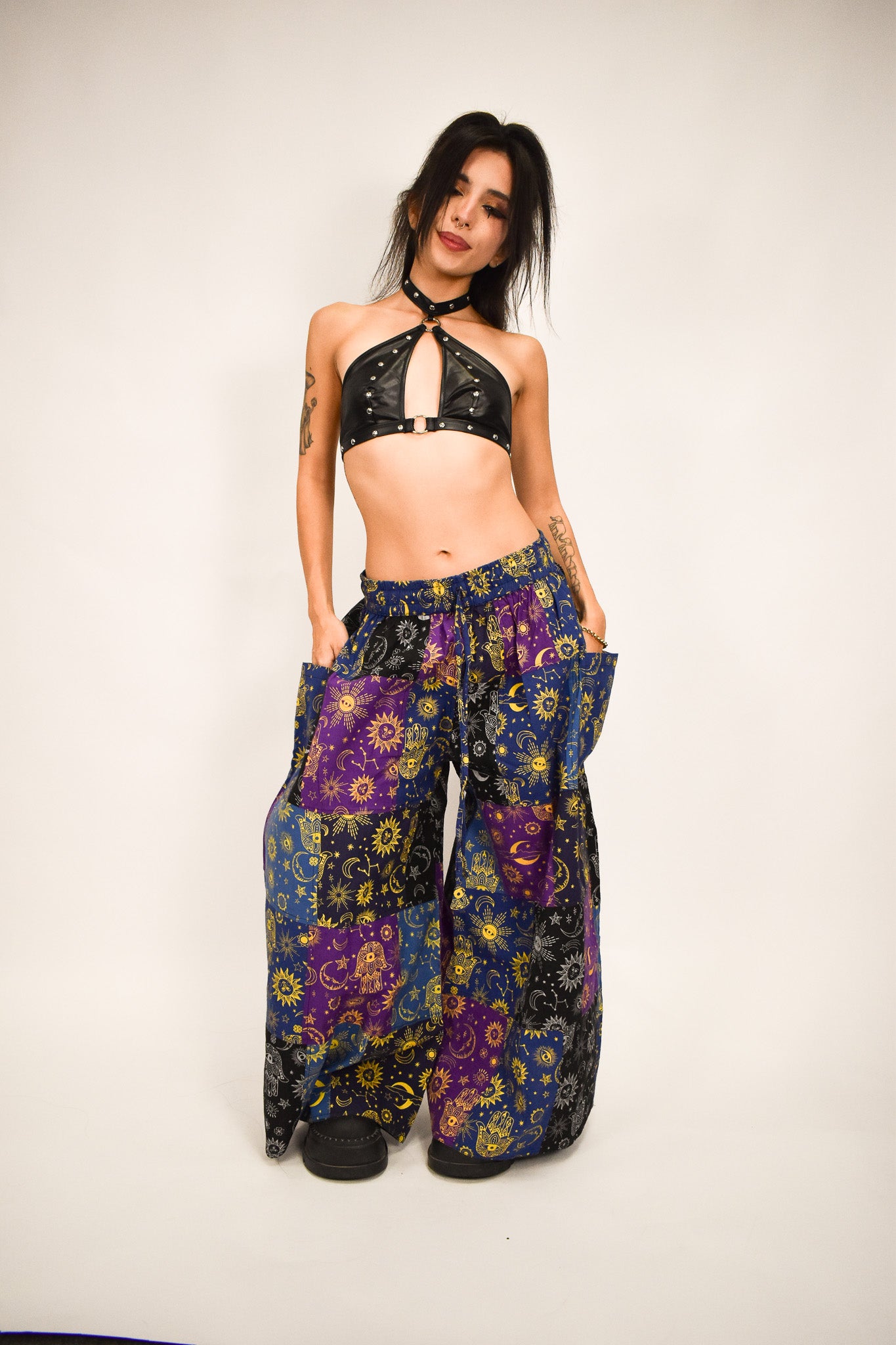 Celestial  Multi Handmade Flow Pants