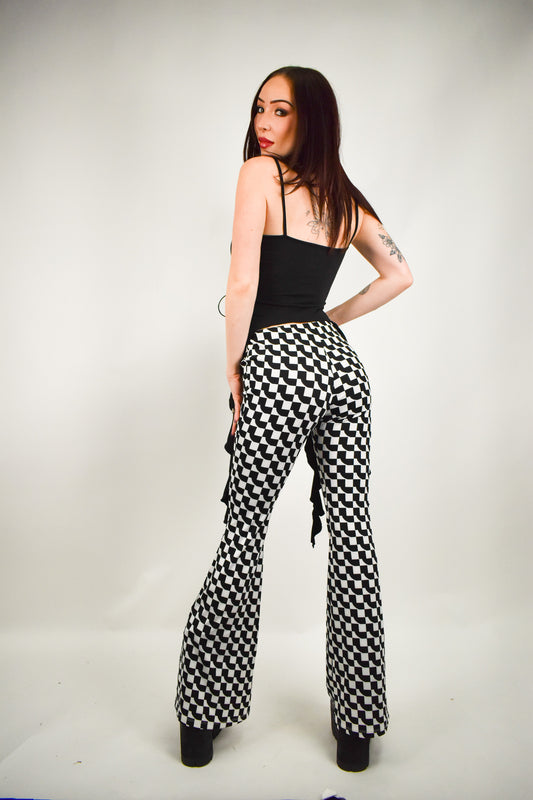 Geo Flare Pants