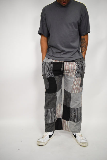 Stone Wash Flow Pants