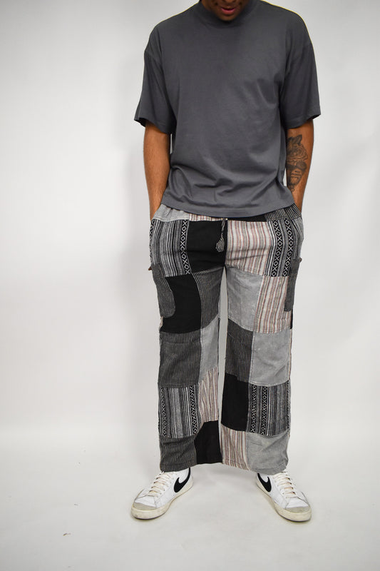 Stone Wash Flow Pants