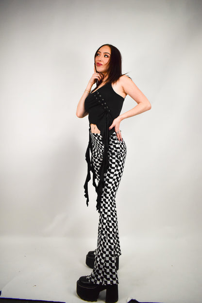 Geo Flare Pants