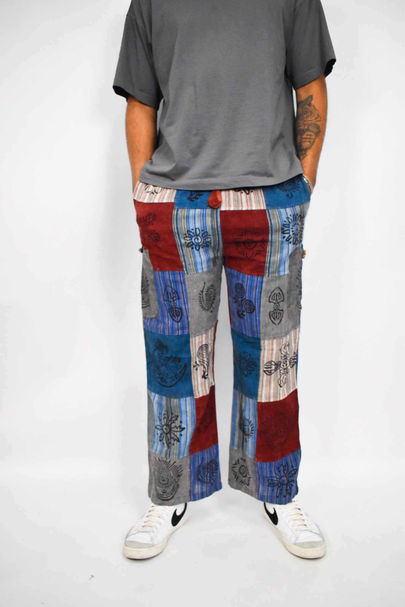 Multi Shade Flow Pants